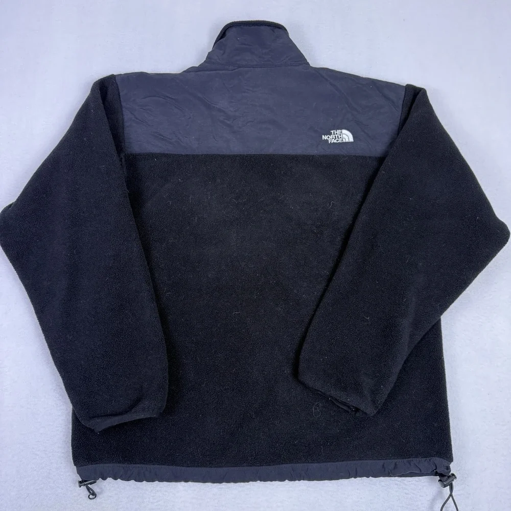 The North Face Denali Fleece Jacket Mens Medium Black Full Zip Polartec‎